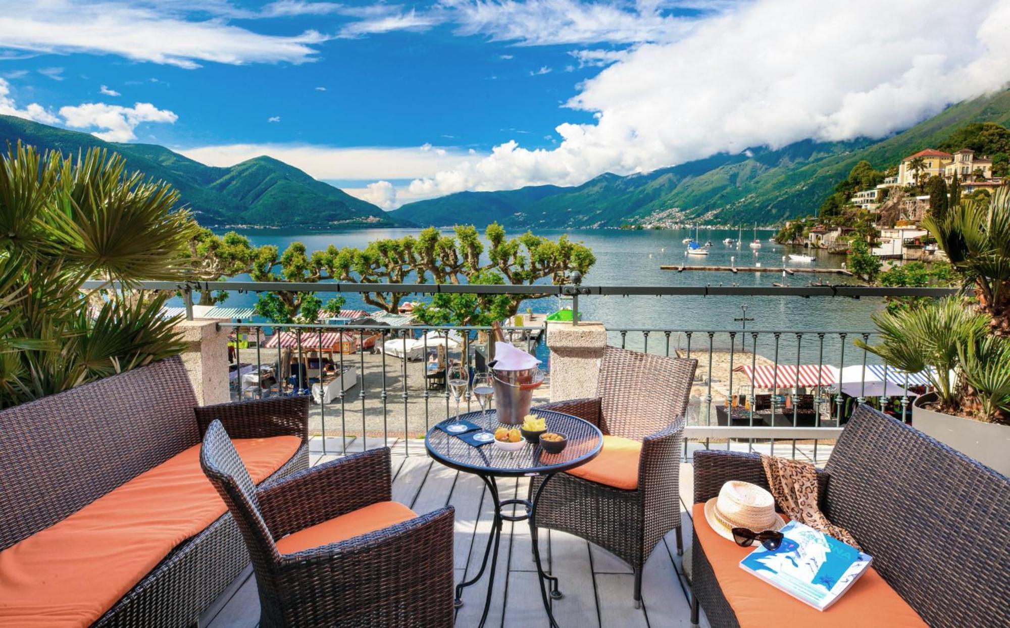 Hotel Elvezia 아스꼬나 외부 사진